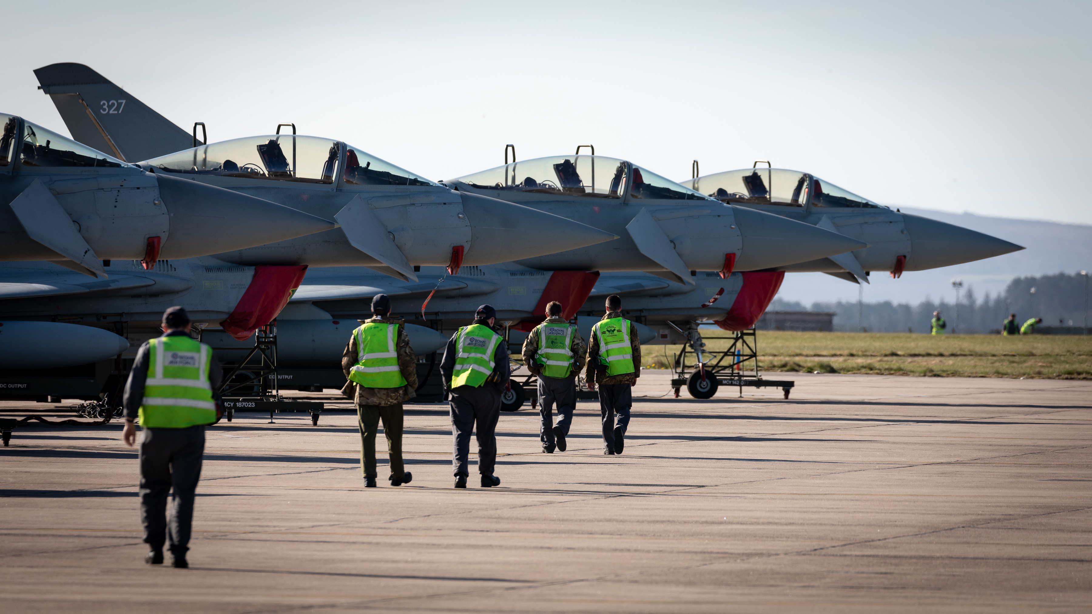 RAF Typhoons arrive In Romania for NATO Air Policing Mission | Tactica ...